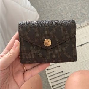 Michael Kors small logo wallet